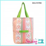 DOUBLE-USE BAG - BAG/J70 PINK & YELLOW